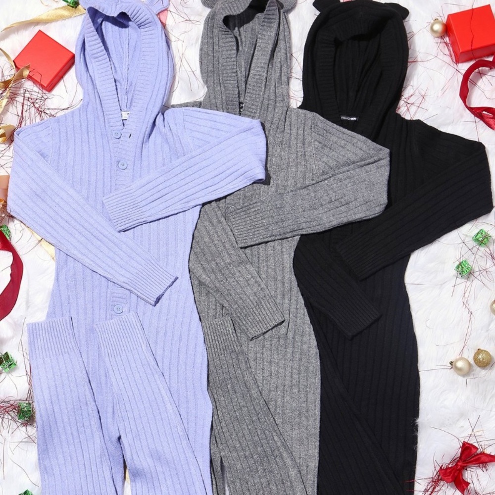 Cutie Hooded Jumpsuit with Ears
